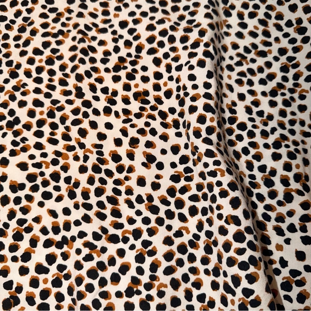 Old Navy Toddler Girls Leopard Print Swing Dress 3T Short Sleeve - Picture 6 of 6